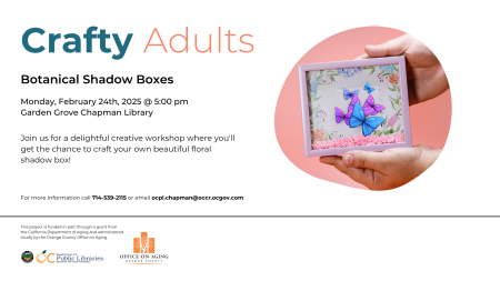 Crafty Adults Graphic on February 24, 2025